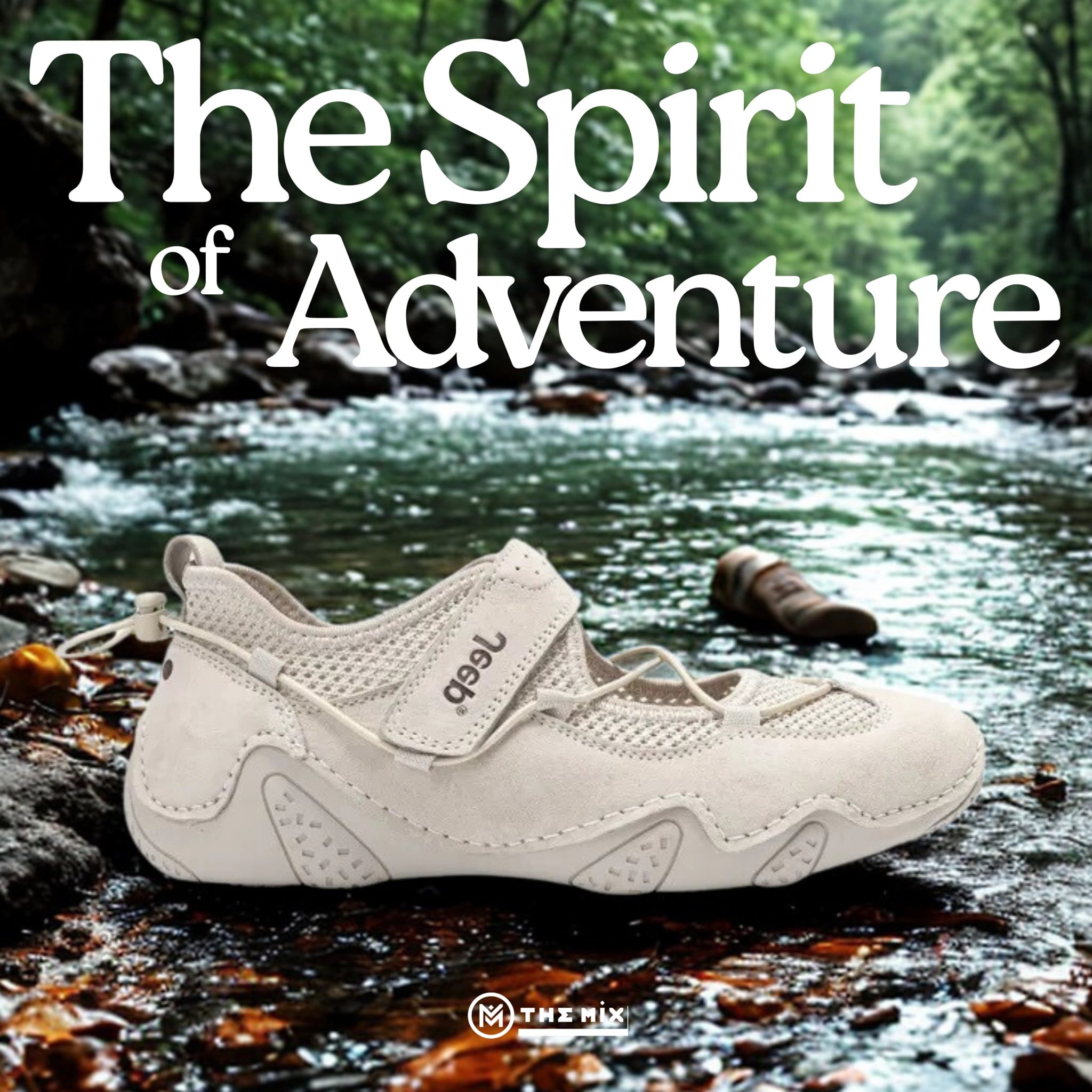 Jeep Mary Jane Sandals Outdoor Light Gray PX241WAS932 Hàng Chính Hãng