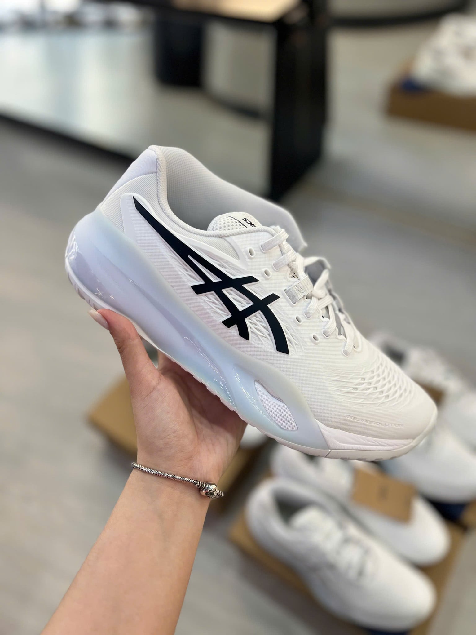 Asics Gel Resolution X Night Energy Black - Prism Blue - 1041A526-960