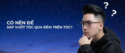 Có nên để sáp vuốt tóc qua đêm trên tóc không?
