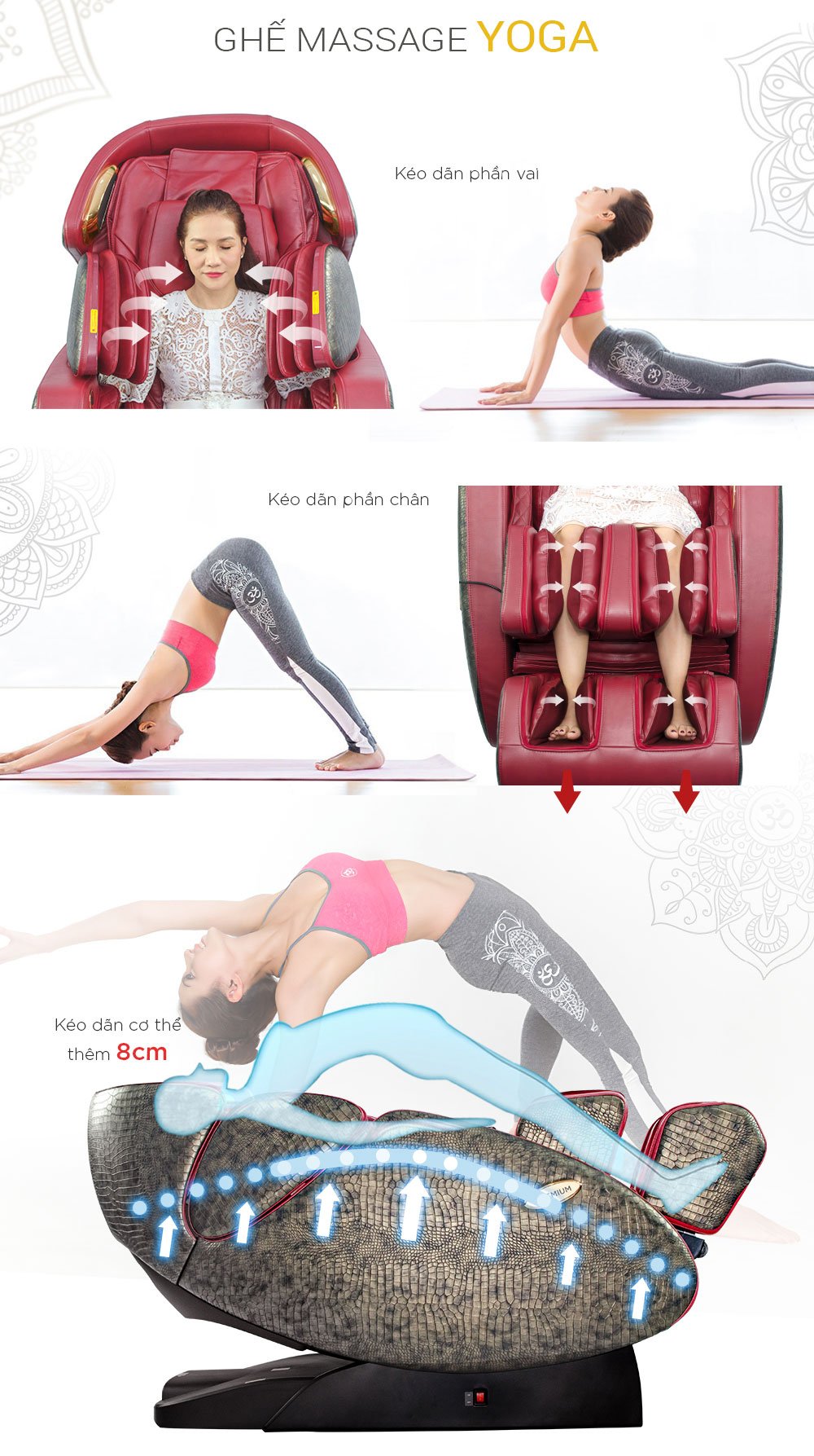 Ghế Massage 5D Master Yoga Buheung MK-9200