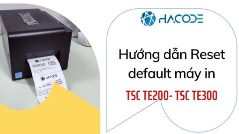 Hướng dẫn reset default  máy in TSC TE200 - TSC TE300