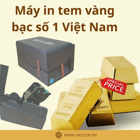 Máy in tem vàng bạc trang sức tại Hà Giang