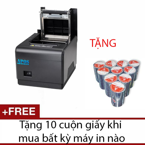 Mua máy in hóa đơn tặng giấy in hóa đơn