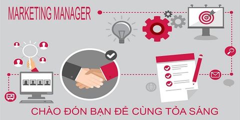 Tuyển Marketing Manager - T3.2018