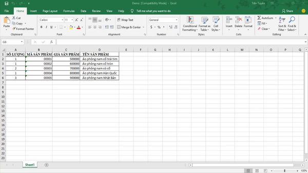 Hướng dẫn đổ dữ liệu từ file Excel vào phần mềm Bartender ...