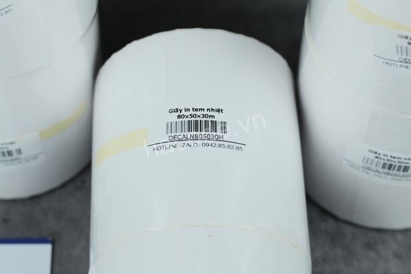 Tem Nhiệt 80x50 - Giải Pháp In Ấn Chuyên Nghiệp, Giá Rẻ Nhất Hà Nội