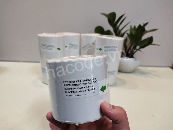 Tem Nhiệt 80x60 - Giải Pháp In Ấn Chất Lượng Cao, Tiết Kiệm Chi Phí Tại Hà Nội