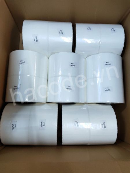 Tem PVC 90x55 - Giải Pháp Nhãn Dán Chống Nước, Chuyên Nghiệp Cho Mọi Ngành Nghề