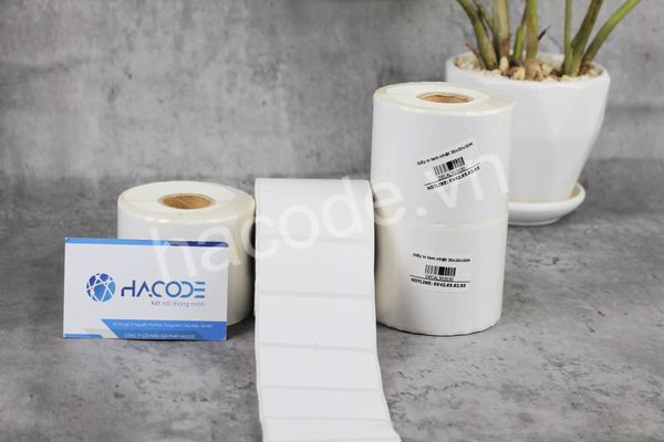 Tem Nhiệt 30x30 - Giải Pháp In Mã Vạch Hiệu Quả Từ Hacode