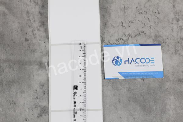 Tem Nhiệt 75x100 Hacode – Nhãn Dán Lớn, In Nhanh, Chất Lượng Đỉnh Cao