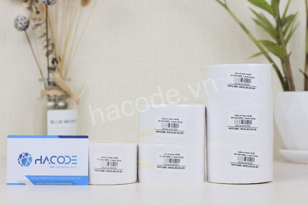 Tem Nhiệt 40x30 Hacode - Tiện Lợi, Chất Lượng Tại Việt Nam