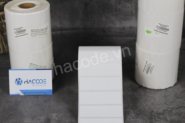 Tem Nhiệt 40x25 Hacode - Đơn Giản, Hiệu Quả Tại Việt Nam