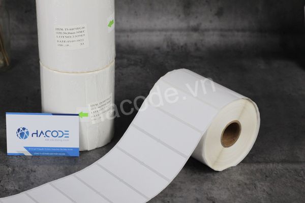 Tem Nhiệt 50x30 - In Nhãn Chuyên Nghiệp Hacode