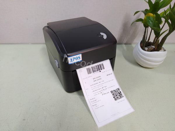 Hướng dẫn lắp giấy in (Decal) cho máy in tem mã vạch 420B-470B