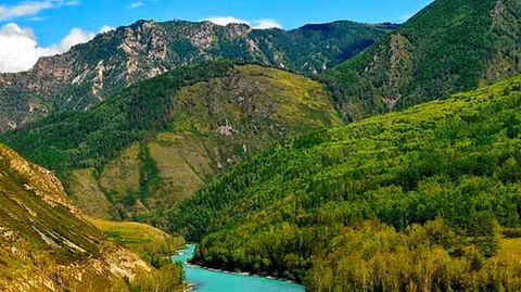 Dãy núi Altai (miền Nam Siberia), kỳ quan địa chất hiếm có