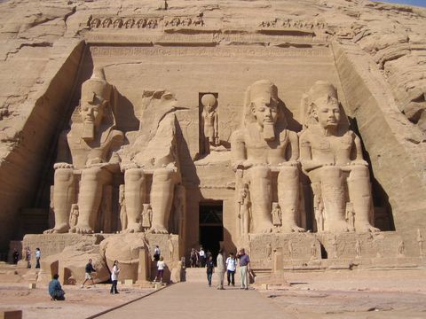 Khu khảo cổ Abu Simbel (Nam Ai Cập)