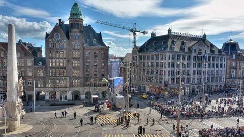 Tham quan quảng trường Dam, Amsterdam Hà Lan