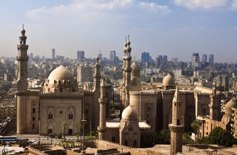 Phố cổ Cairo, nơi có mức độ tập trung các công trình Hồi giáo lớn nhất thế giới