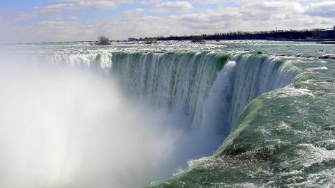Thác Niagara, biên giới tự nhiên giữa Mỹ và Canada