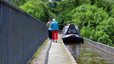 Hệ thống cầu máng Pontcysyllte ở Wales, Anh