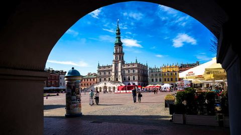 Thị trấn cổ Zamosc, Ba Lan