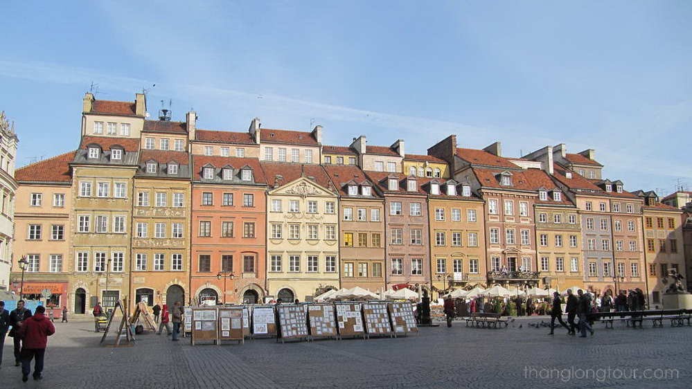 Khu phố cổ Warszawa, Ba Lan