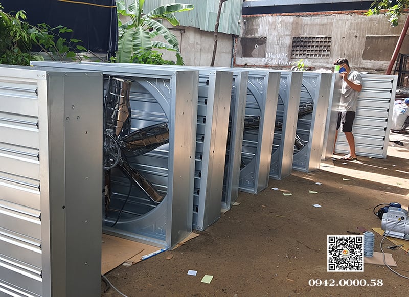 Cách tính toán chọn công suất quạt thông gió phù hợp cho nhà xưởng