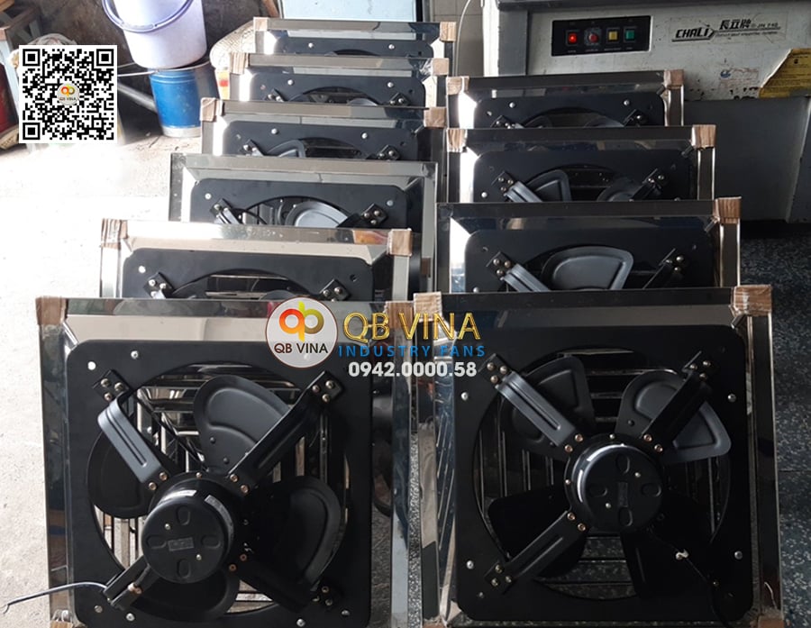 Quạt hút âm trần inox 304 chống ăn mòn ATI