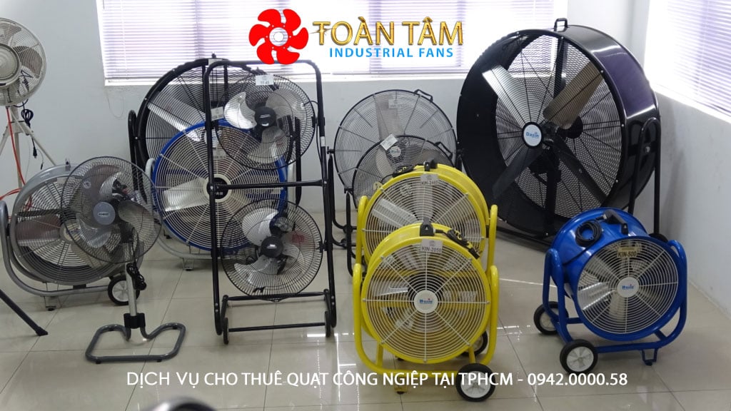 cho thuê quạt công nghiệp tại tphcm