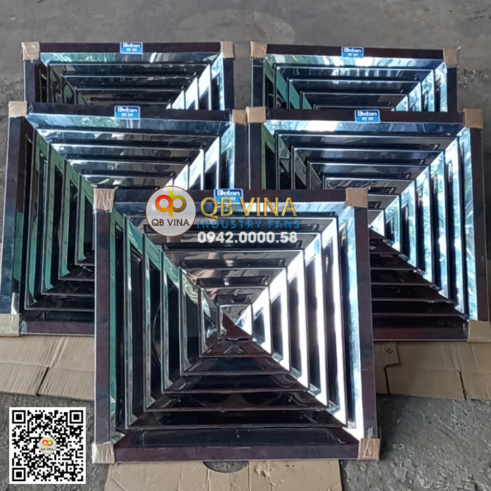 Quạt hút âm trần inox 304 chống ăn mòn ATI