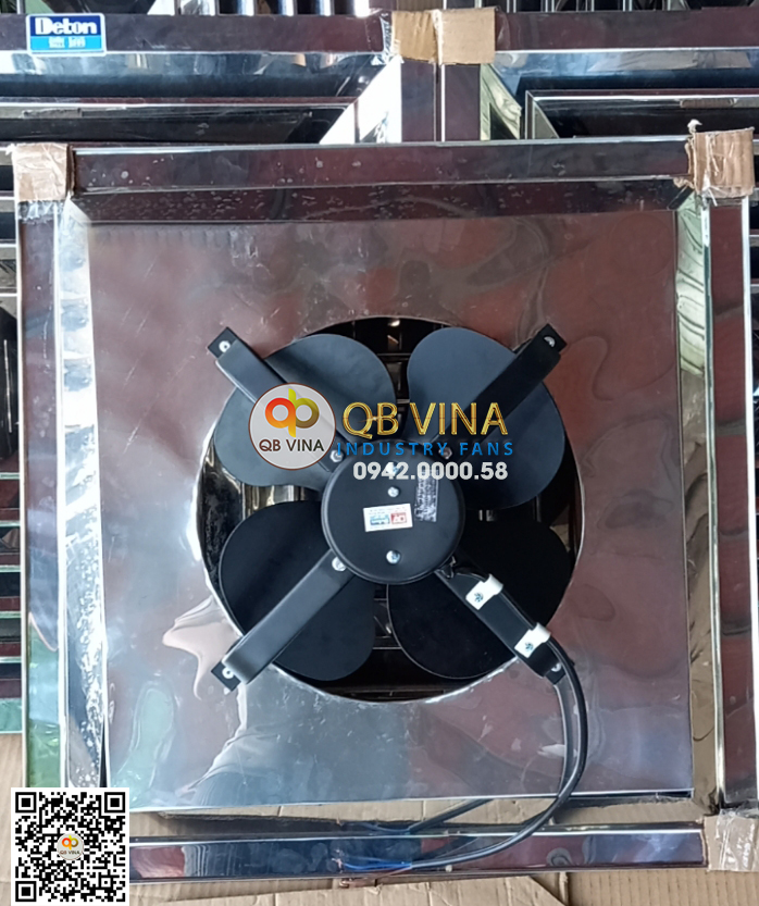Quạt hút âm trần inox 304 chống ăn mòn ATI