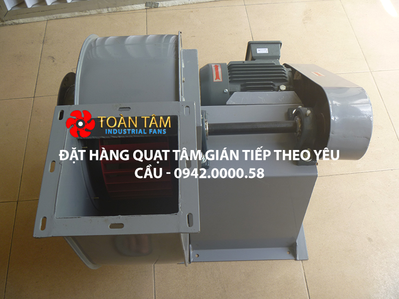 thiết kế lắp đặt quạt hút ly tâm gián tiếp nhà xưởng