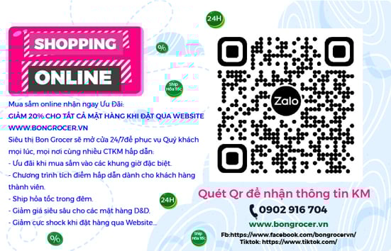 Bon Grocer - Mua sắm tiện lợi, ưu đãi liền tay