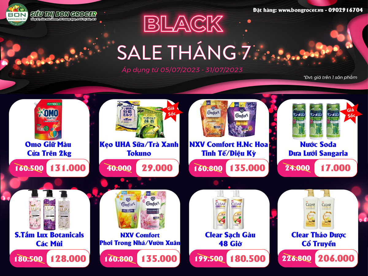 Black Sale Tháng 7