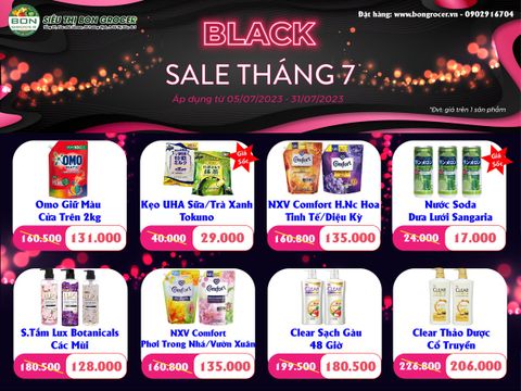 Black Sale Tháng 7