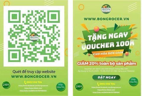 Tặng voucher mua sắm thả ga- nhận ưu đãi ngay
