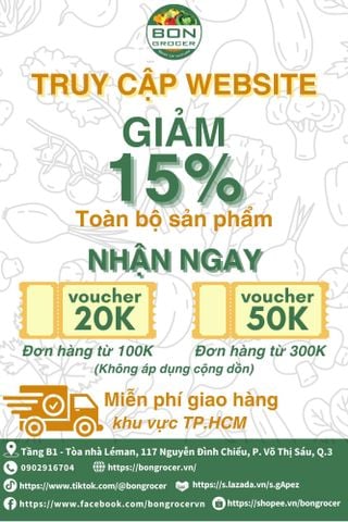 Siêu Khuyến Mãi Tháng Hè Tại Siêu Thị BON Grocer