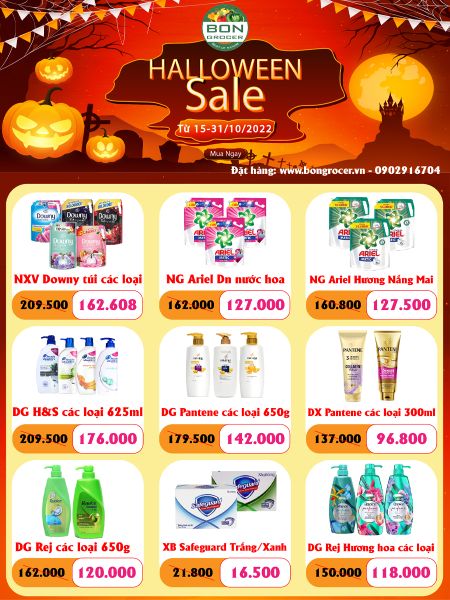 Hallowen kỳ bí - Săn sale như ý