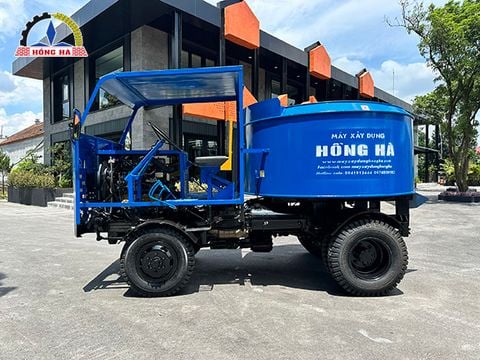 Giá trị vượt trội của máy trộn bê tông tự hành 18 bao 2 cầu Hồng Hà