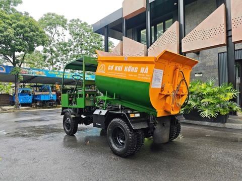 Máy trộn bê tông tự hành bồn đứng hay bồn ngang - Nên chọn loại nào?