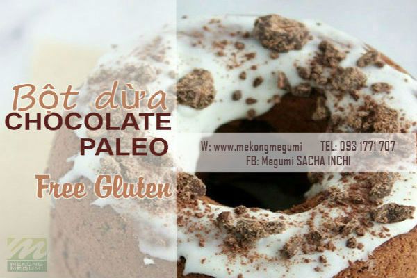 Công thức làm bánh nướng Bột dừa Chocolate Paleo - Free Gluten lành mạnh cho sức khỏe