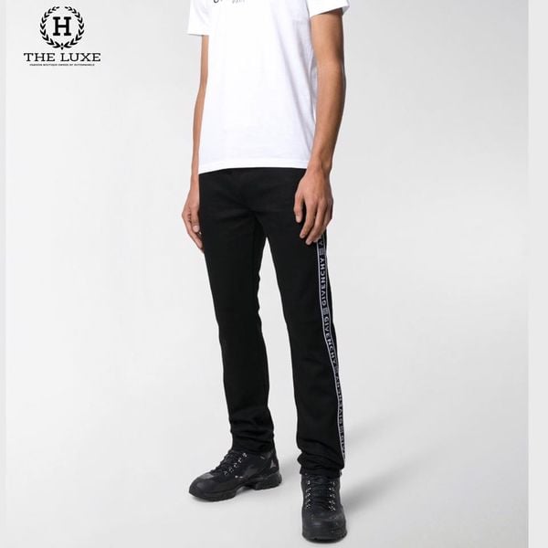 Quần Jeans Givenchy Đen Chữ Viền Trắng – TheLuxe