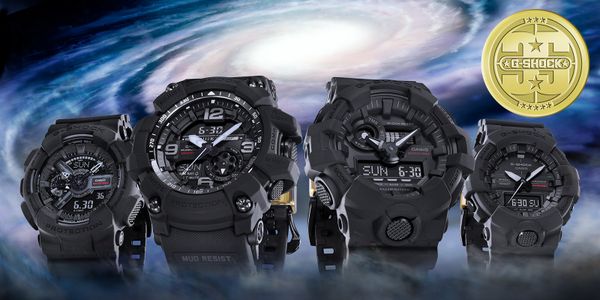 CỰC NGẦU với đồng hồ G-Shock 35 năm đen nhám Big Bang Black – Casio Anh  Khuê Watch