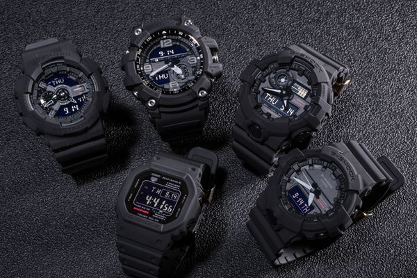 CỰC NGẦU với đồng hồ G-Shock 35 năm đen nhám Big Bang Black – Casio Anh  Khuê Watch