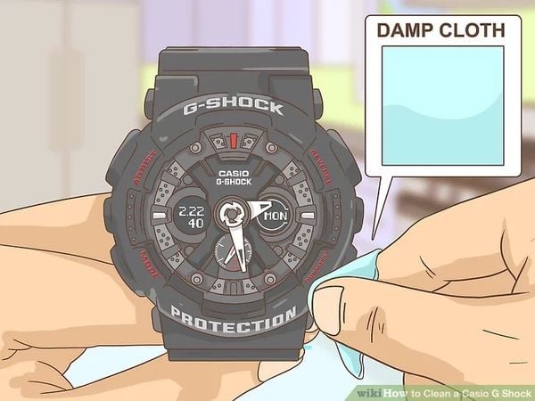 LÀM THẾ NÀO ĐỂ LÀM SẠCH MỘT CHIẾC G-SHOCK