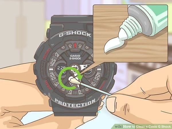 LÀM THẾ NÀO ĐỂ LÀM SẠCH MỘT CHIẾC G-SHOCK