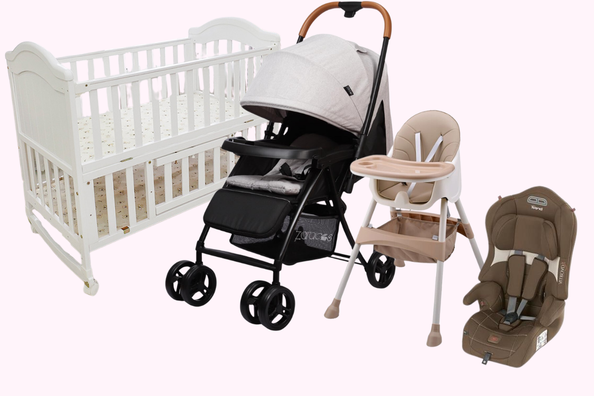 Nôi - xe đẩy - ghế ăn