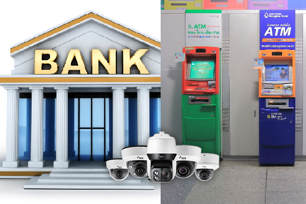 Camera IDIS tại ngân hàng