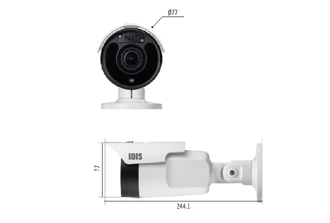 Những đặc điểm về thiết kế của camera quan sát Idis DC-T4233WRX