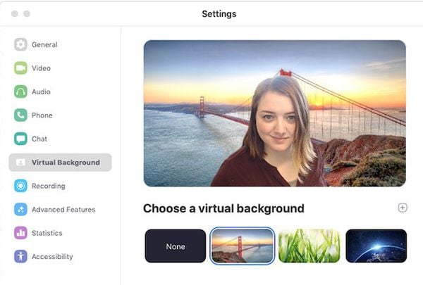 Hướng dẫn cách thay đổi background Zoom khi họp trực tuyến trên MacBook,  iPhone